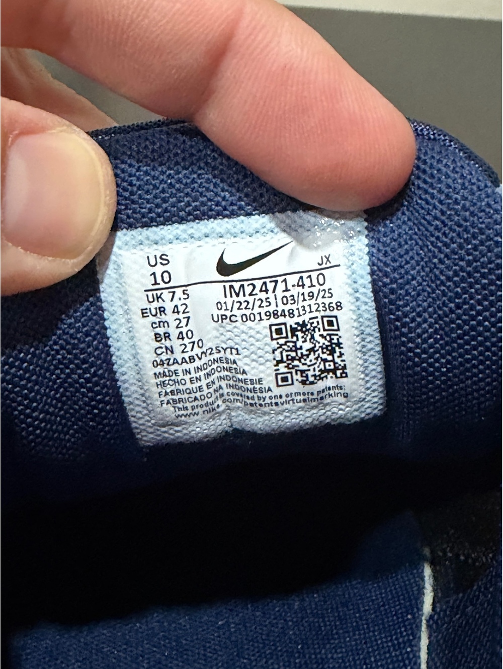 Size 10 - Nike Women’s AL8 “Denim” - Picture 6 of 6